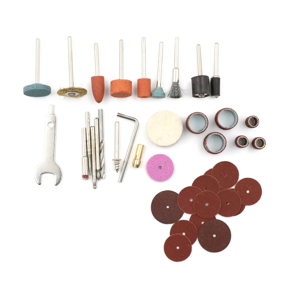 40pcs Metal Grinding Polish Electric Drill Engraving Grinder Mini Bit Kit For Dremel Sanding Polish Cutting Abrasive Rotary Tool