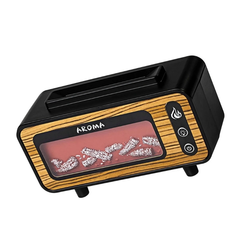 Kamine Simulation Flamme Öl Diffusor 230 Cool Luftbefeuchter Diffusor