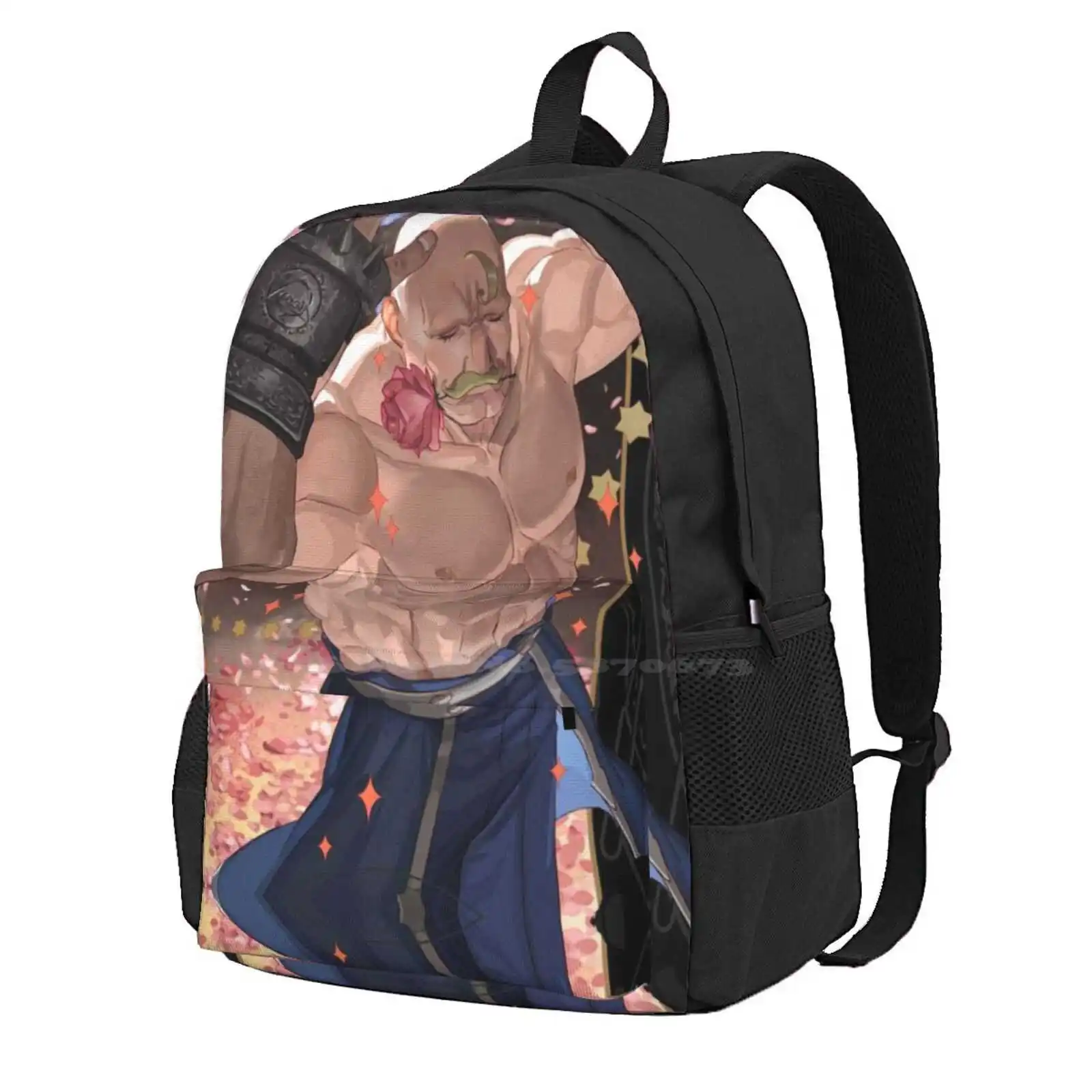 Fullmetal Alchemist Brotherhood - Alex Louis Armstrong Hot Sale Schoolbag Backpack Fashion Bags Fullmetal Alchemist Brotherhood