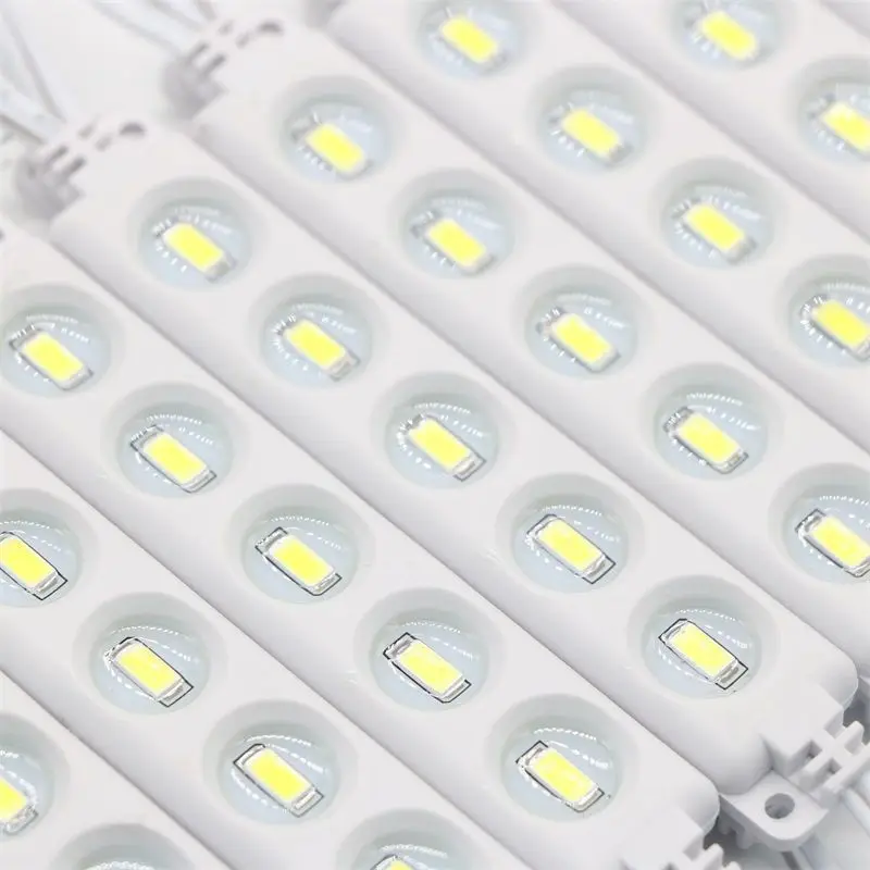 5 LED 모듈 빛 DC12V SMD 5730 주입 방수 광고 장식 스트립 테이프 빛 흰색 빨간색 녹색 파란색 노란색 핑크