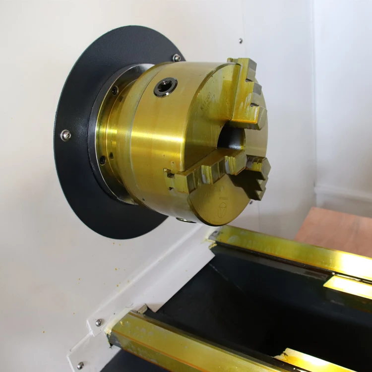 CK6136Q Small CNC Lathe Light Type Desktop Tornos Flat Bed Structure Medium   Capacities for Desktop Machine Tool Equipment