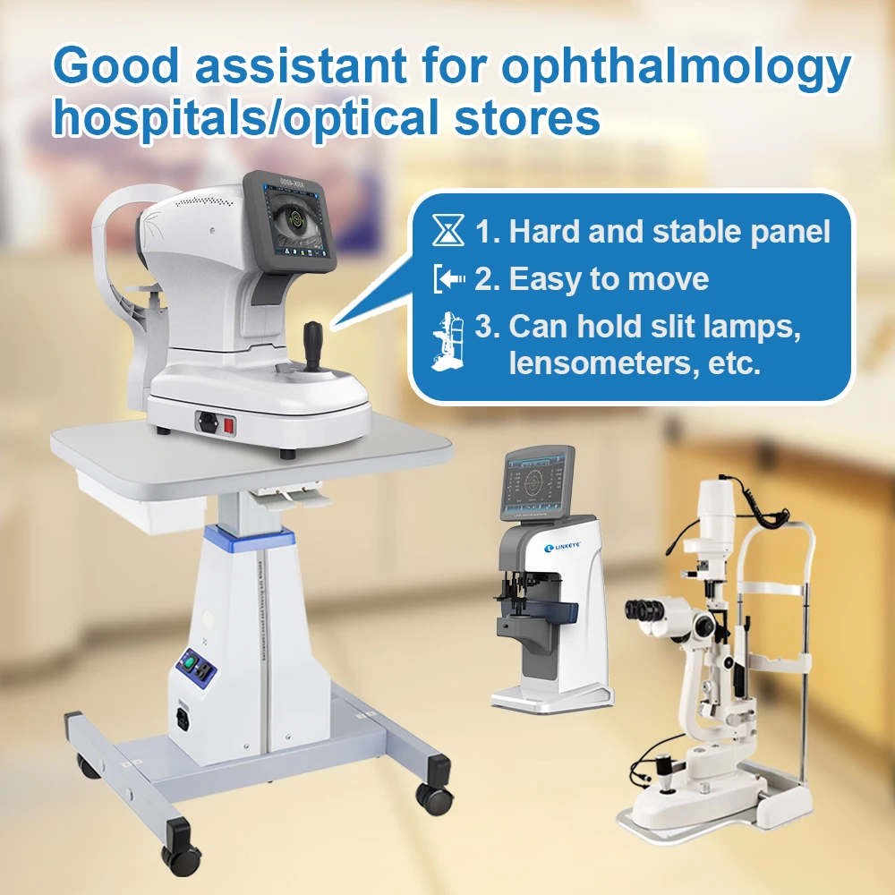 Hot-selling Portable ET-20 Electric Optometry Lifting Table Ophthalmic Crack Light Optical Shop Electric Table
