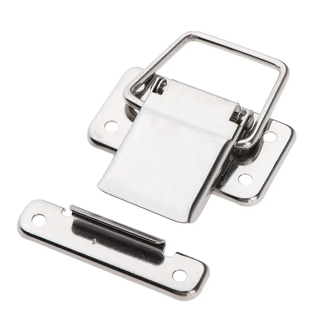 Hardware Cabinet Boxes Spring Loaded Latch Catch Toggle Hasp