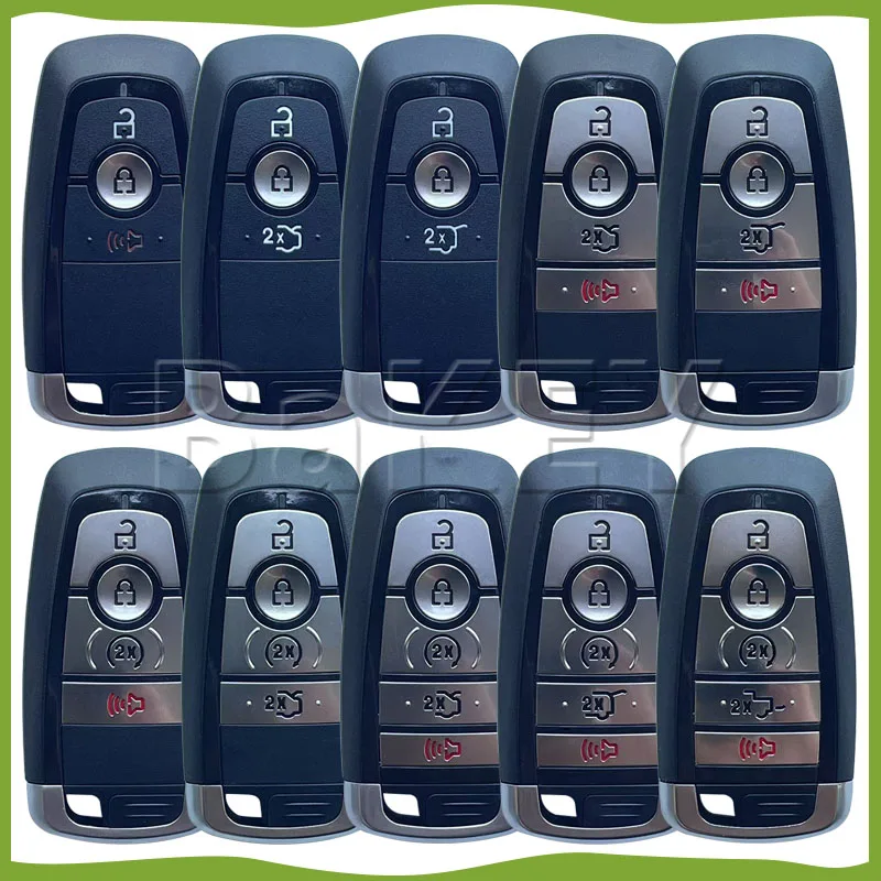 

For Ford Edge Explorer Expedition Fusion Mondeo Mustang Escape Ranger Raptor F150 F250 F-350 Remote Key Shell Case Housing Fob