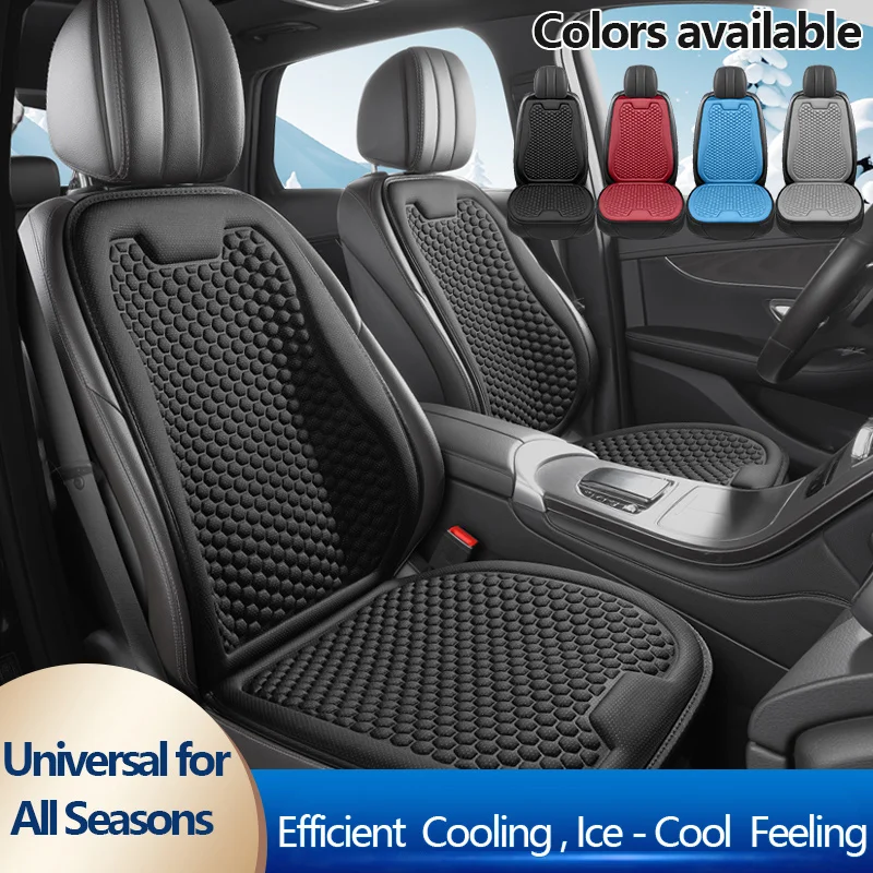 Car Seat Cushion - All-Season Comfortable & Breathable, Office Chair Cushion, 3D Minimalist Ventilated Single Seat Cooling P view 5