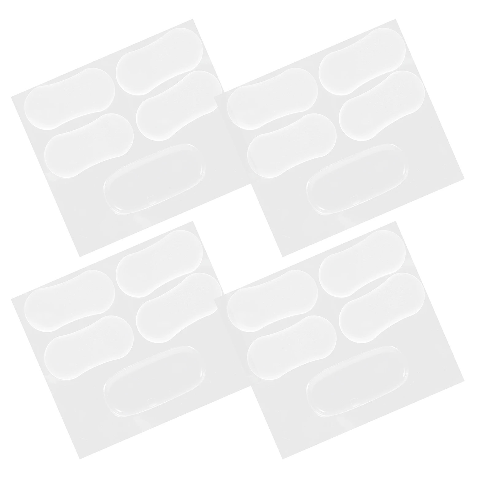 

20Pcs Toilet Seat Bumper Versatile Cushioning Design Comfortable Experience Toilet Seat Bumpers