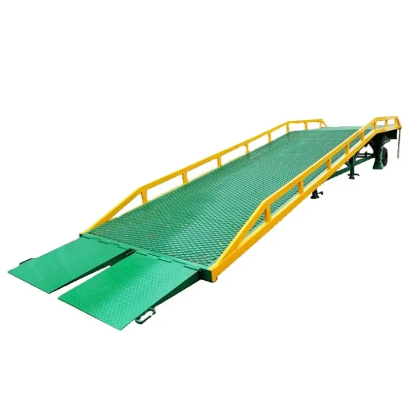 DCQY10 10ton Adjustable Mobile Container Ramp Load Dock Ramp With Factory Price