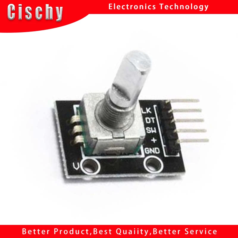 1pcs/lot 360 Degrees Rotary Encoder Module KY-040 for  Brick Sensor Development board KY040 diy electronic In Stock