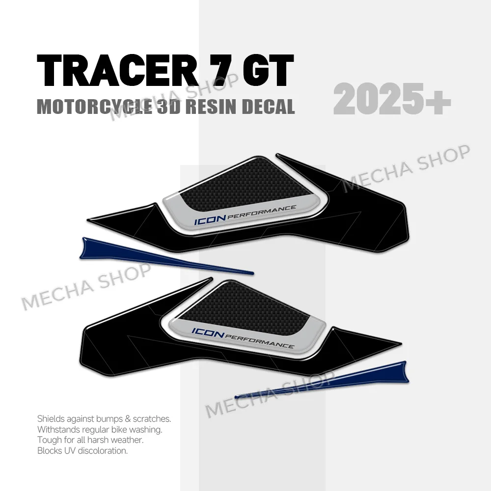 

For Tracer 7 GT 2025 2026 Handguard Stickers Motorcycle HandGuard Stickers Shield Hand Guard Decals