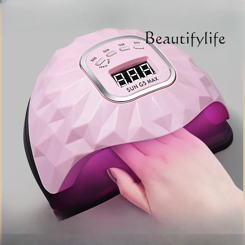 Nail art is exquisite and advanced, new models are not black-handed professional home opening quick-drying nail roasting machine