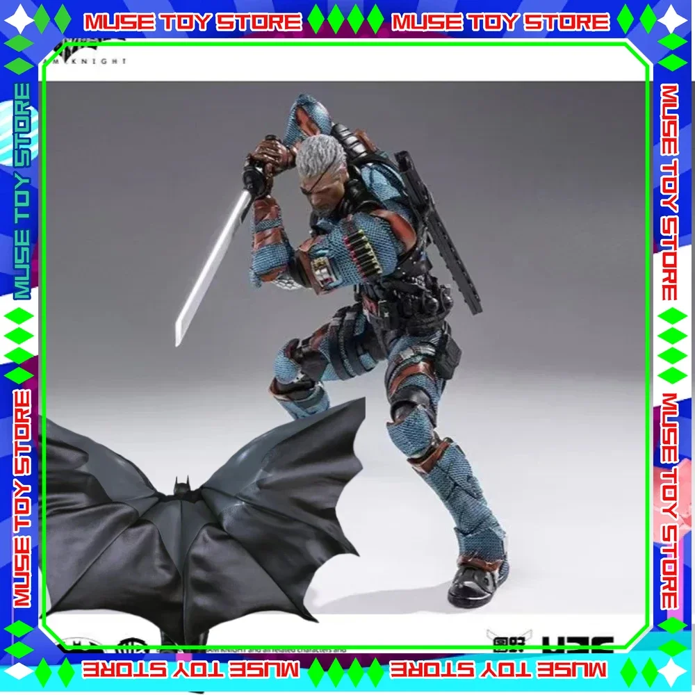 LPZZ DC Toys 1/12 Arkham Knight Figure Deathstroke and Batman Action Figures Finegures Batman Multiverse Superman Gift in Stock