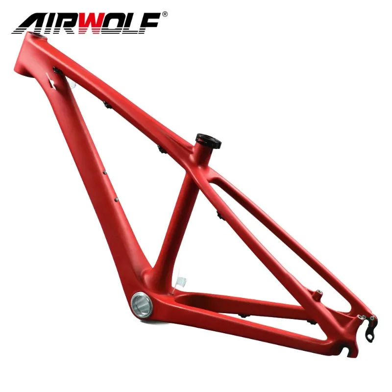 26er Carbon MTB Frame BB92 Carbon Bike Frame 26 Mountain Carbon Bicycle Frame 135*9mm Disc Brake Bike Frameset 14inch