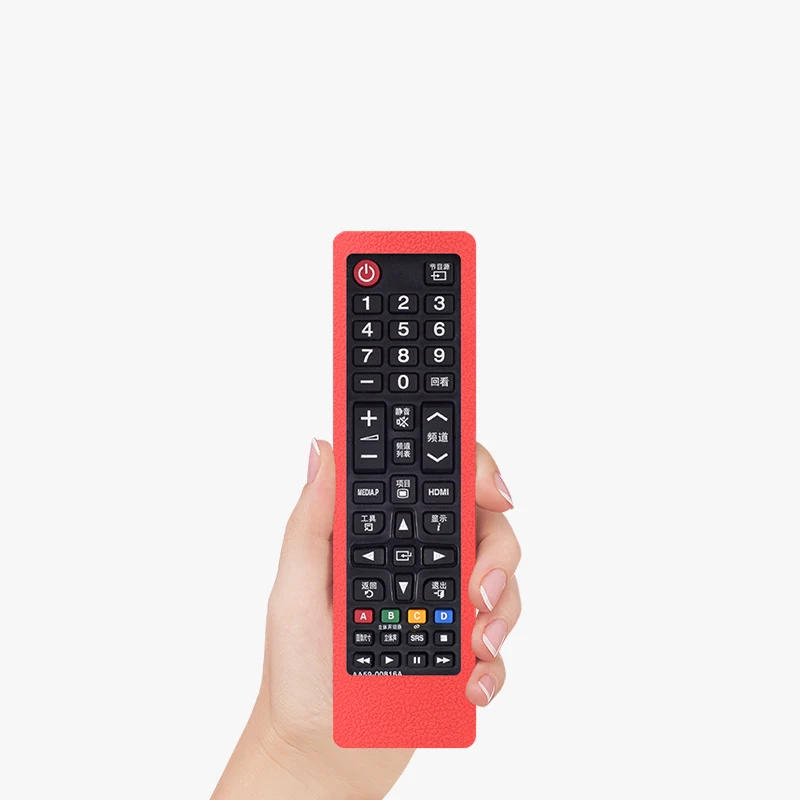Para samsung caso tv aa59-00816a 00813a 00611a 752a caso de controle uma distância de controle de proteção remota de transporte de silício