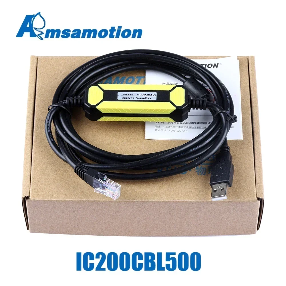 

IC200CBL500 for GE VersaMax Nano/Micro PLC Programming Cable Versa Max Series PLC Download Communication USB Port
