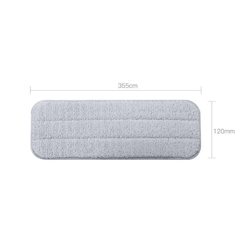 Xiaomi-Water Spray Mop Replacement, Mijia  Deerma TB500, TB800, 360 Rotating, Cleaning Cloth Head, Wooden Carbon Fiber Cloth