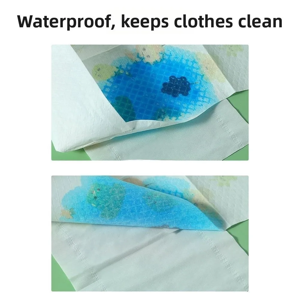 

Portable Disposable Bib No-wash Waterproof Saliva Napkin Anti-dirty Children's Meal Bag