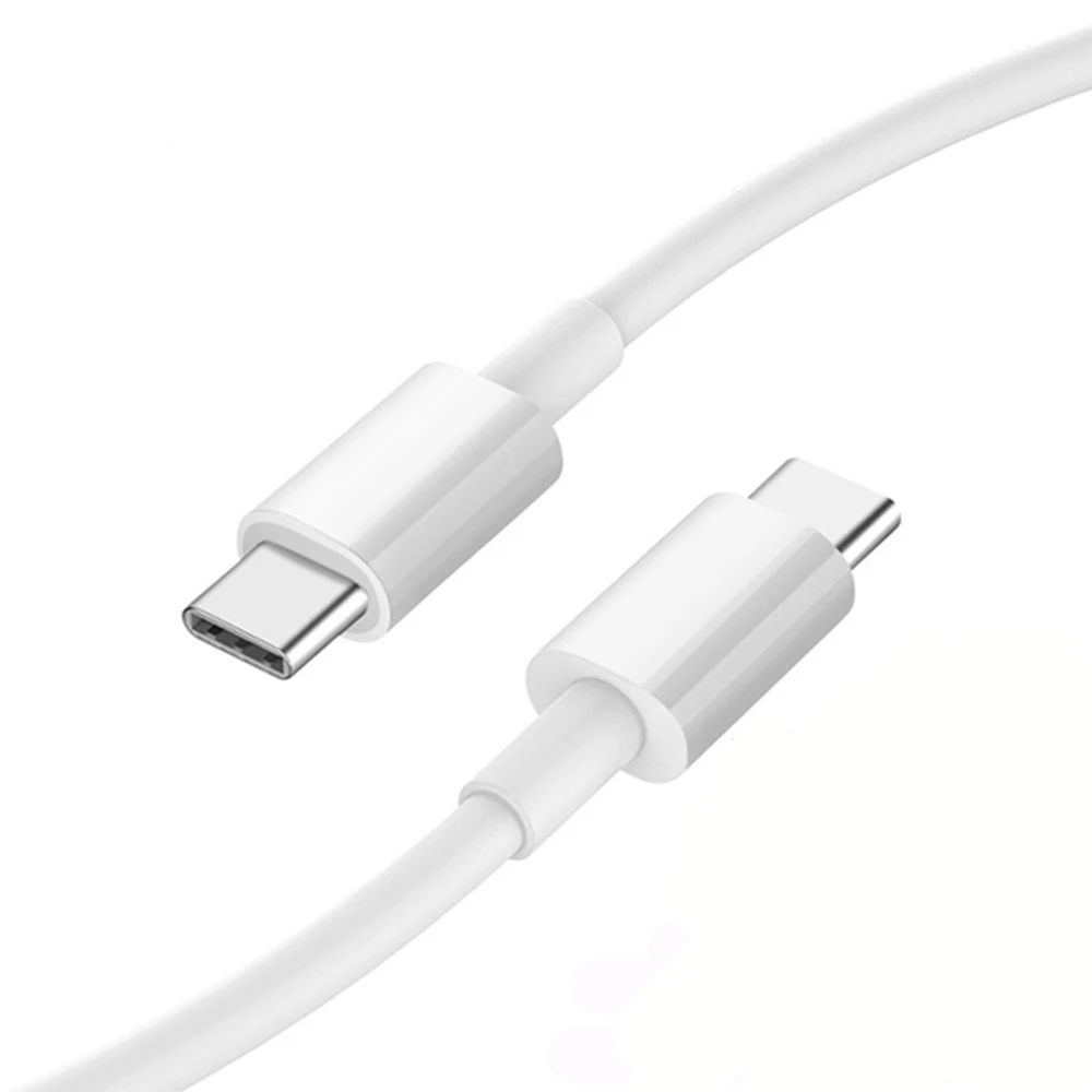 Kabel USB 60W do USB typu C kabel szybkiego ładowania dla Iphone 15 15Pro Huawei Samsung Xiaomi linia danych czarny biały 1M 2M 3M — zdjęcie 2
