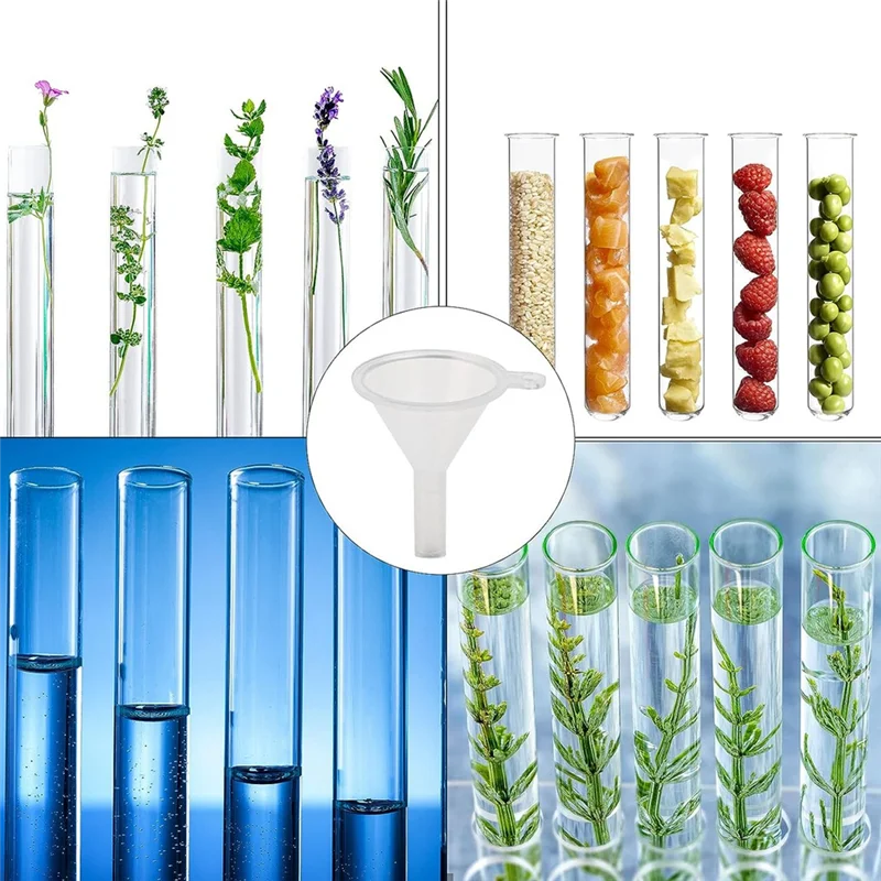 

A32P_100 Test Tube With Cork, 16x100mm Test Tubes With Cork for DIY Craft Candy Liquids Spices Flowers