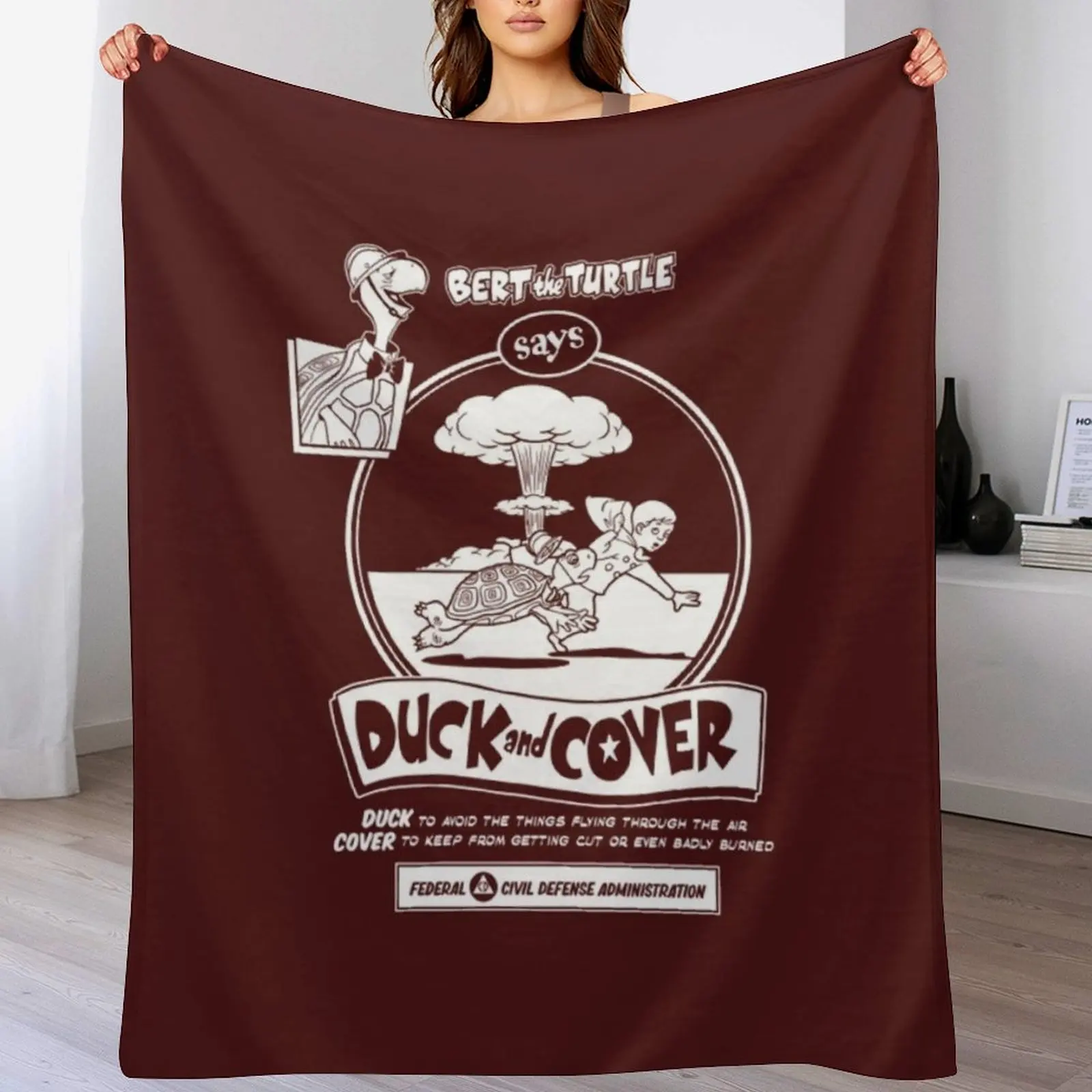 

Bert The Turtle Throw Blanket blankets and throws For Decorative Sofa Blankets