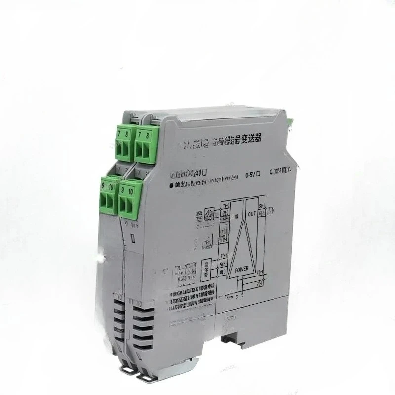 TS-F pulse square wave frequency conversion analog module Hz signal change 4-20mA NPN proximity switch speed measurement