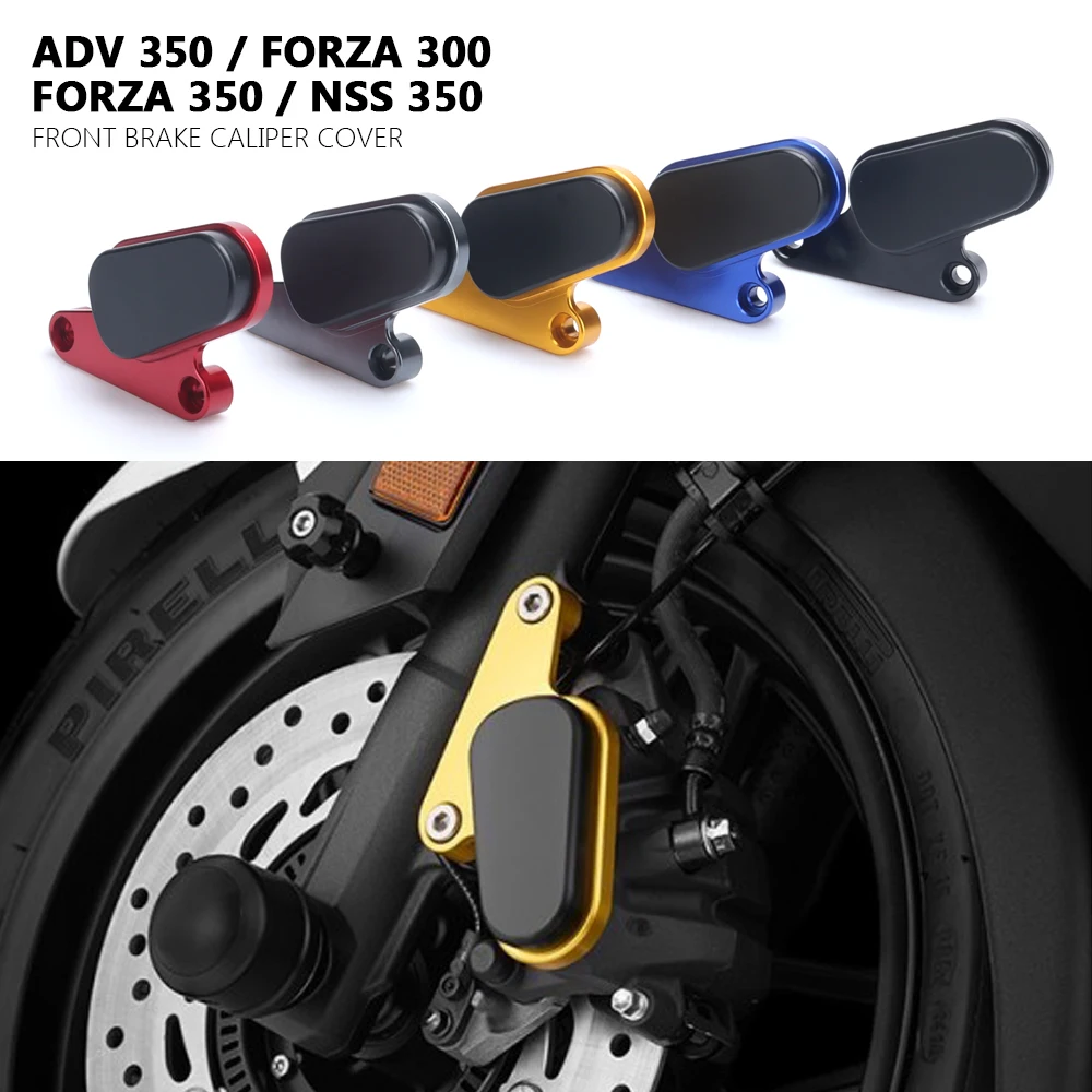 

New Front Disc Caliper Brakecaliper Brake Guard Protector Cover For HONDA ADV350 ADV 350 Forza300 FORZA 300 350 Forza350 NSS350