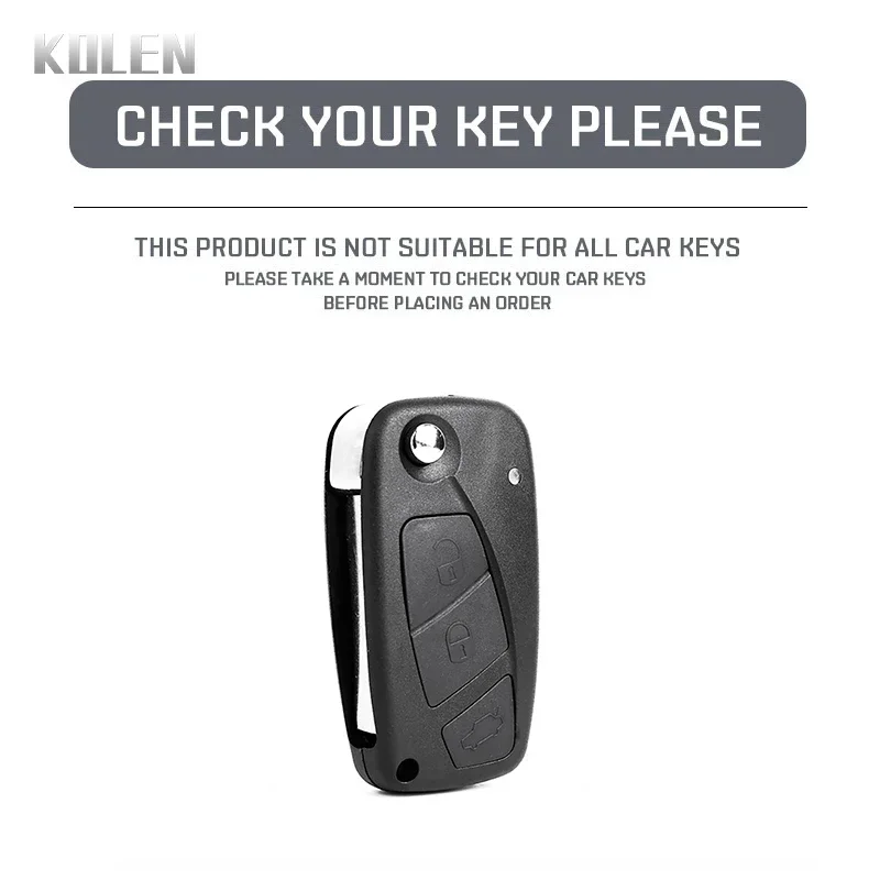 New TPU Car Flip Remote Key Case Cover For FIAT 500 Panda Idea Stilo Ducato Punto Bravo Grande Minibus Doblo Protector Keychain