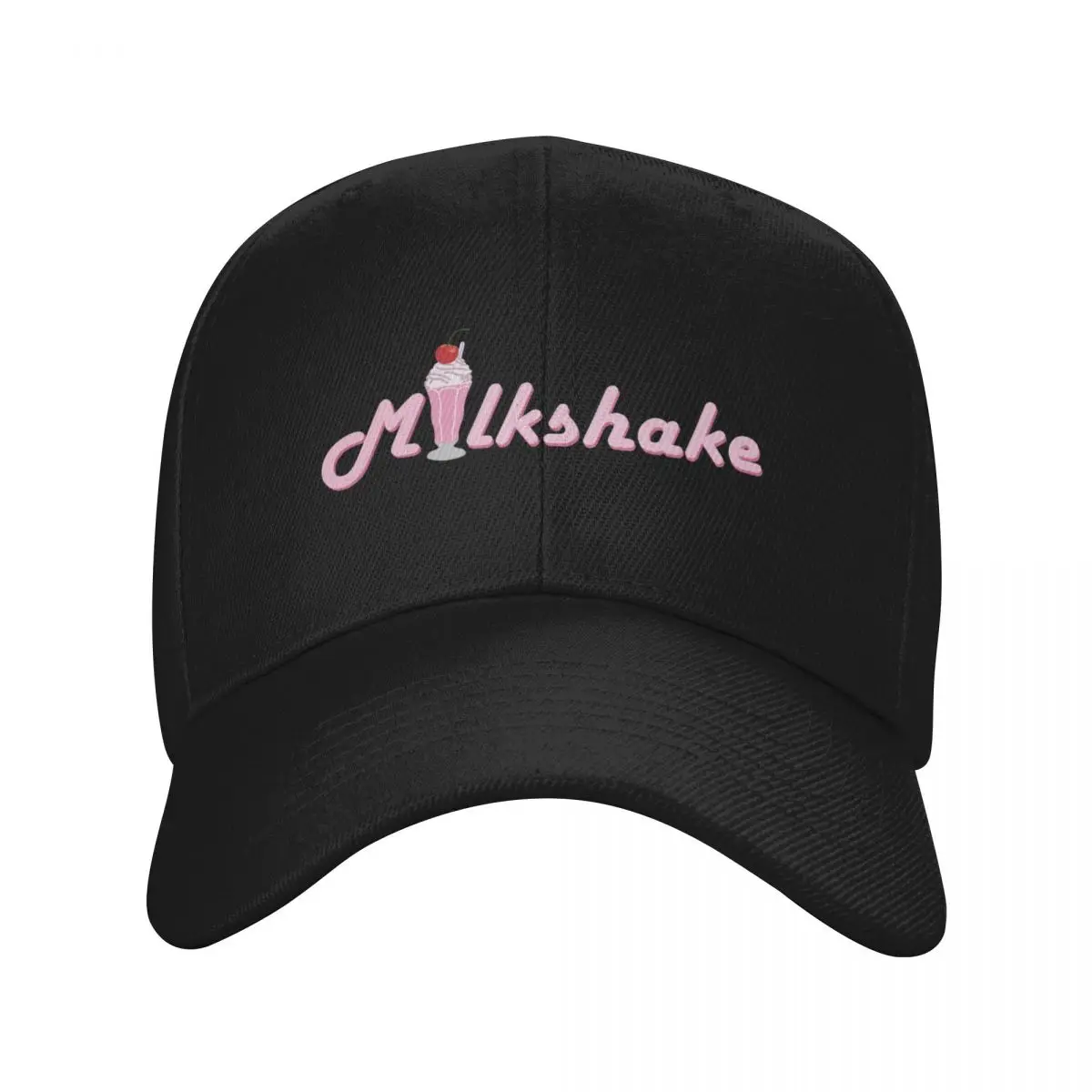 

Milkshake Logo Baseball Cap winter hats for men fashionable New In Hat Thermal Visor Luxury Woman Men's