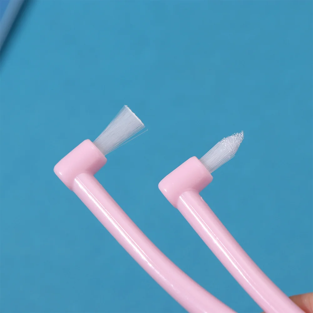 Soft Interdental Tooth Brush Wisdom Tooth Fissure Head Flat Single Brush Thin Whitening Teeth Orthodontic Teeth Braces Cleaning