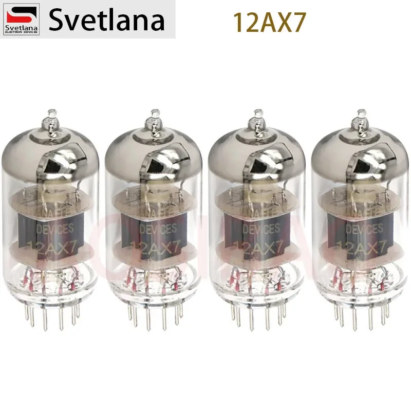 SVETLANA 12AX7 أنبوب تفريغ صمام الاقتران الدقيق يحل محل أنابيب إلكترونية 12AX7 ECC83 6N4 لمكبر الصوت