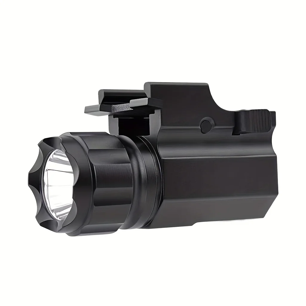 

X100 Small Portable Tactical Bottom Mounted LED Flashlight Suitable for 20mm Guide Rail Outdoor Camping and Hunting