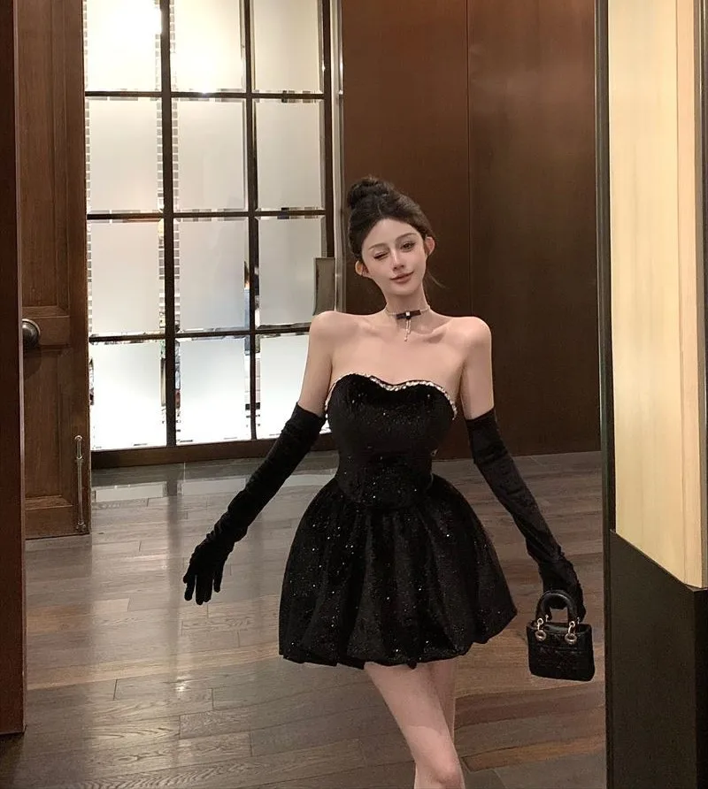 Robes d'été en lin rose pour femmes, smockage de pétales, volants, taille basse, robes d'été fluides, nouveau Style chinois, respirant, coupe douce