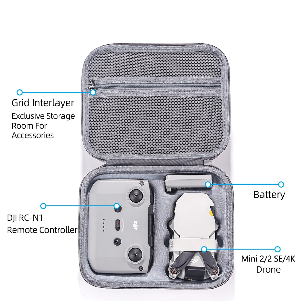 DJI 미니 드론용 방수 여행 가방, 원격 배터리 액세서리, 보호 소티지 백, 신제품