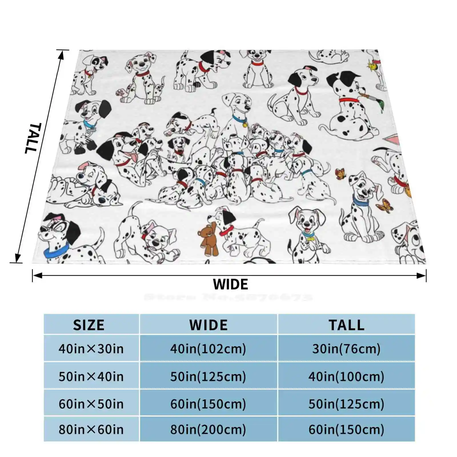 101 Dalmatians Trend Style Funny Fashion Soft Throw Blanket 101 Dalmatians Collage Cute Puppies Puppy Dogs Black And White