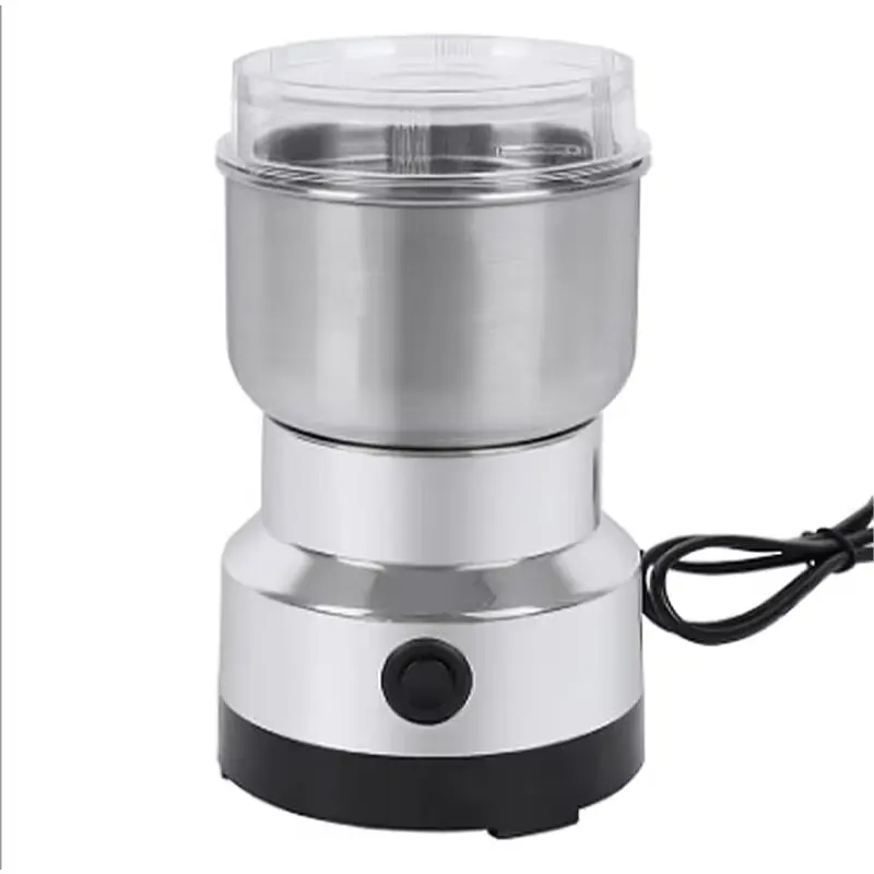 2024Mini Electric Grinder Household 300ml Ultrafine Baby Food Pulverizer Coffee Grinder Spice Pepper Grinder Grain Mill 4 Blades