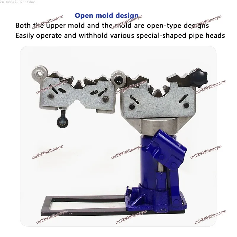 

New Clamshell Car Air Conditioning Pipe Crimping Machine Air Conditioning Hose PipeHead Hydraulic Crimping Tool