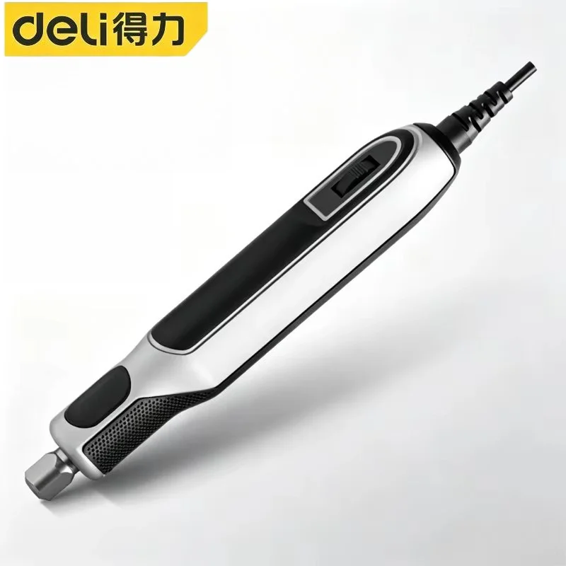 DELI Mini Handheld Rotary Tool Multifunctional Electric Grinder For Jade Carving Cutting Polishing Household DIY Power Tool