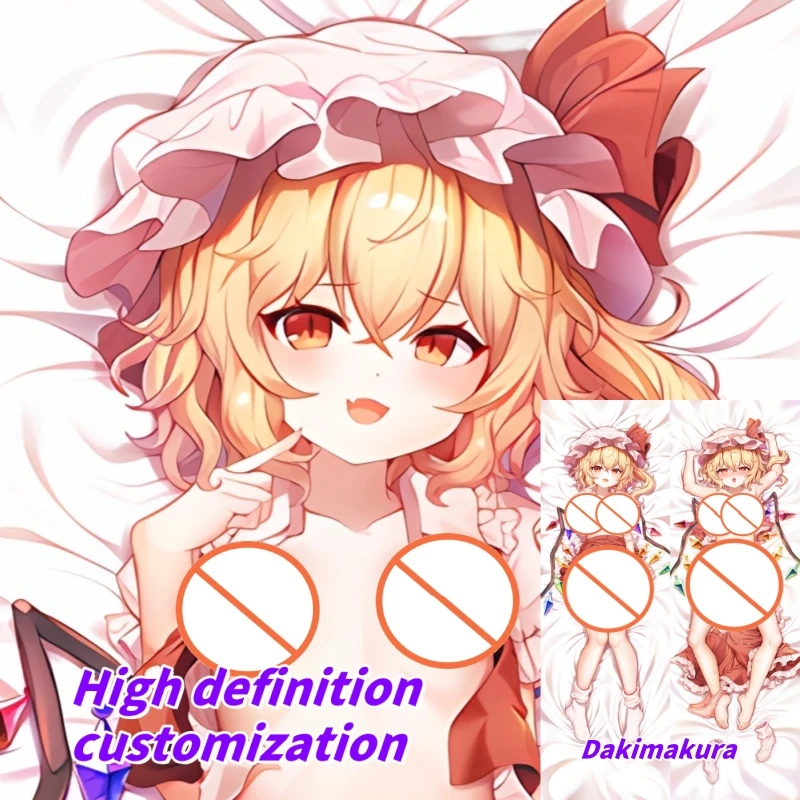 

Dakimakura Anime Pillow Case Project Flandre Scarlet Double-sided Print Of Life-size Body Pillowcase Gifts