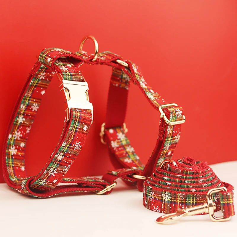 Dog Christmas Accessories Pet necklace collar Dog collar Festive halterneck accessories