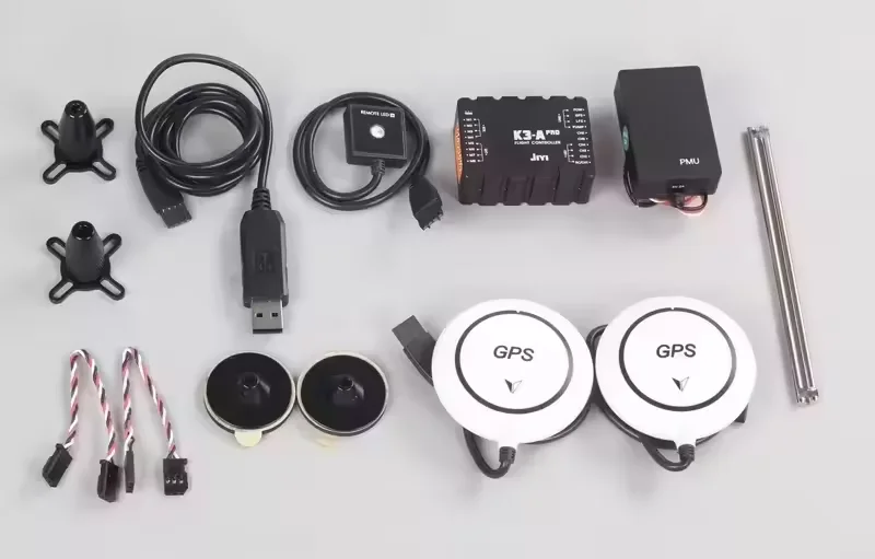 

Extreme Wing K3A Pro Flight Control Двойной GPS-модуль AB с фиксированной точкой Автономный полет на большой высоте K++