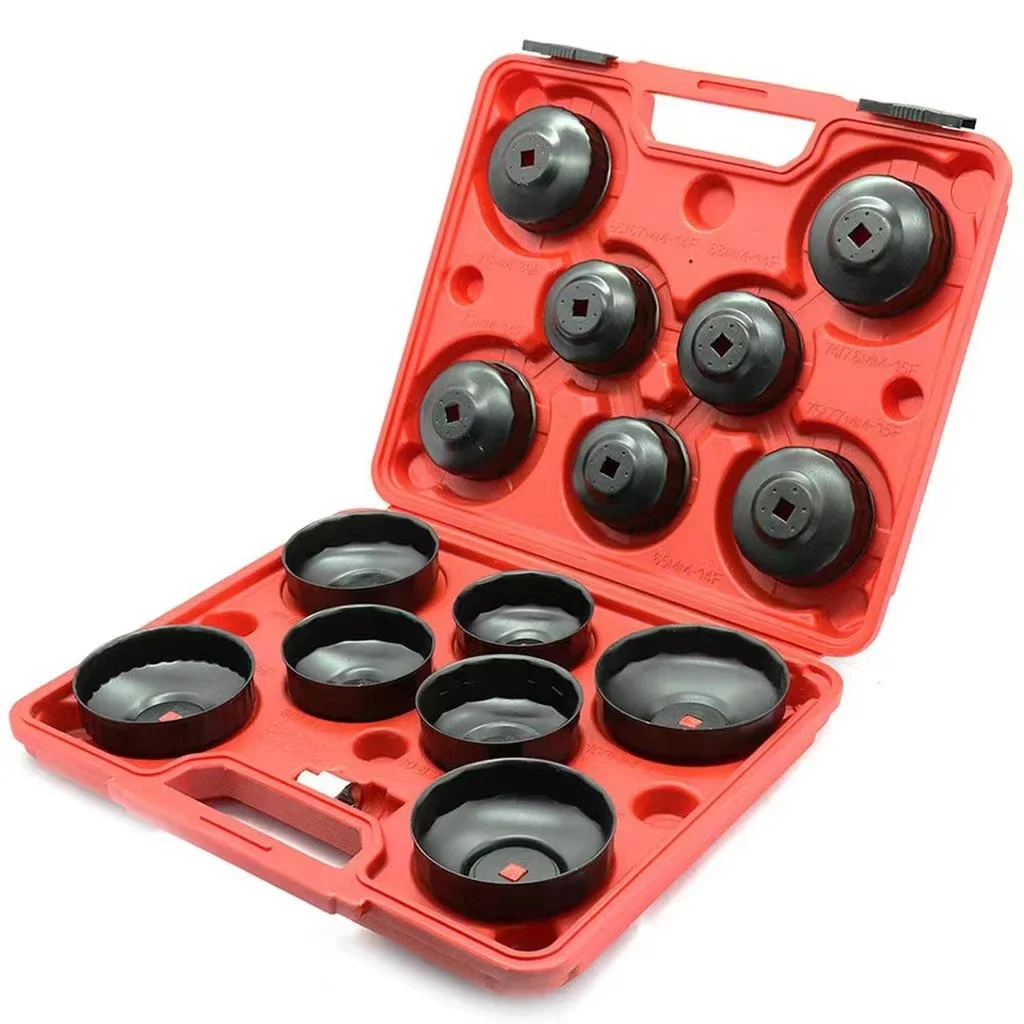 Manufacturing Company Best Price Oil Filter Socket Wrench Set, 3/8 Inch Drive Oil Canister Socket Service Kit