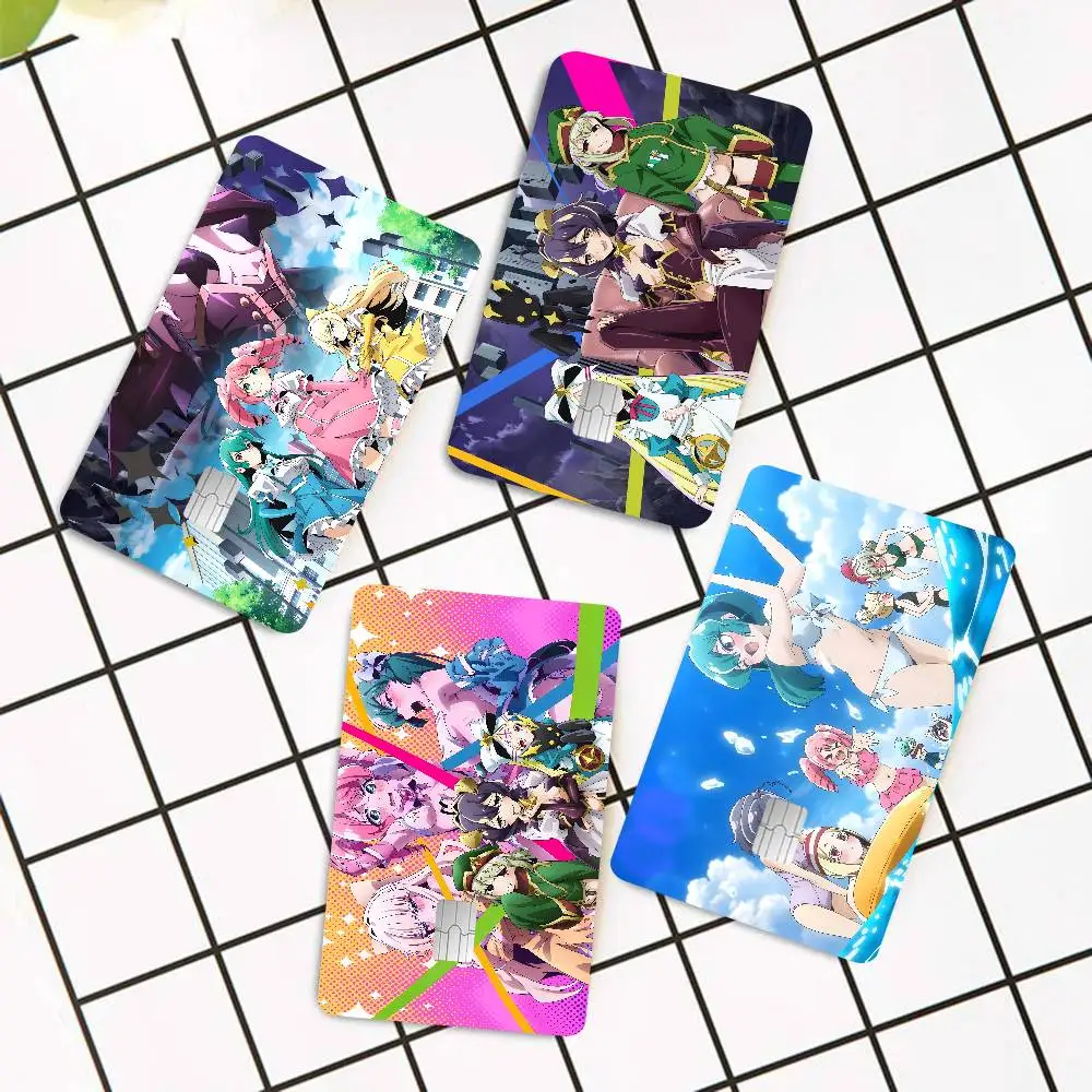G-Gushing O-Over M-Magical G-Girls Game Anime Sticker Film Skin Cover Case for Small Large No Chip Debit Credit Card Front Side
