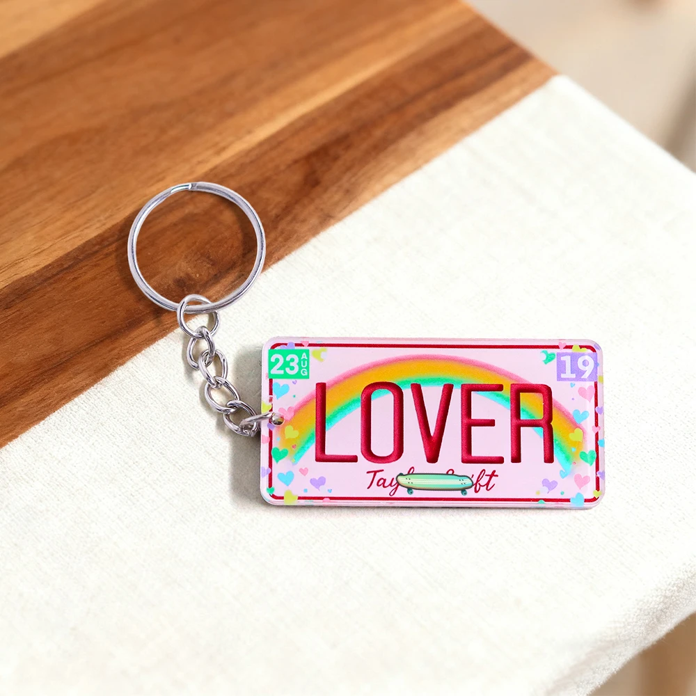 جولة Eras المفاتيح المغني إلهام ألبوم الموسيقى عاشق سمعة قوس قزح الأفعى كيرينغ المشجعين مجوهرات هدايا مفتاح العلامة #4