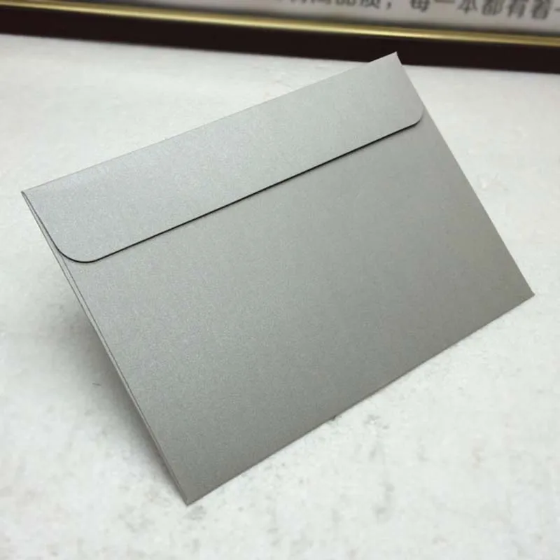 50pcs/lot 17.5x12.5CM Blank Envelope Pearl Paper Envelope for Wedding Party Invitation Greeting Cards Gift Envelopes Customized