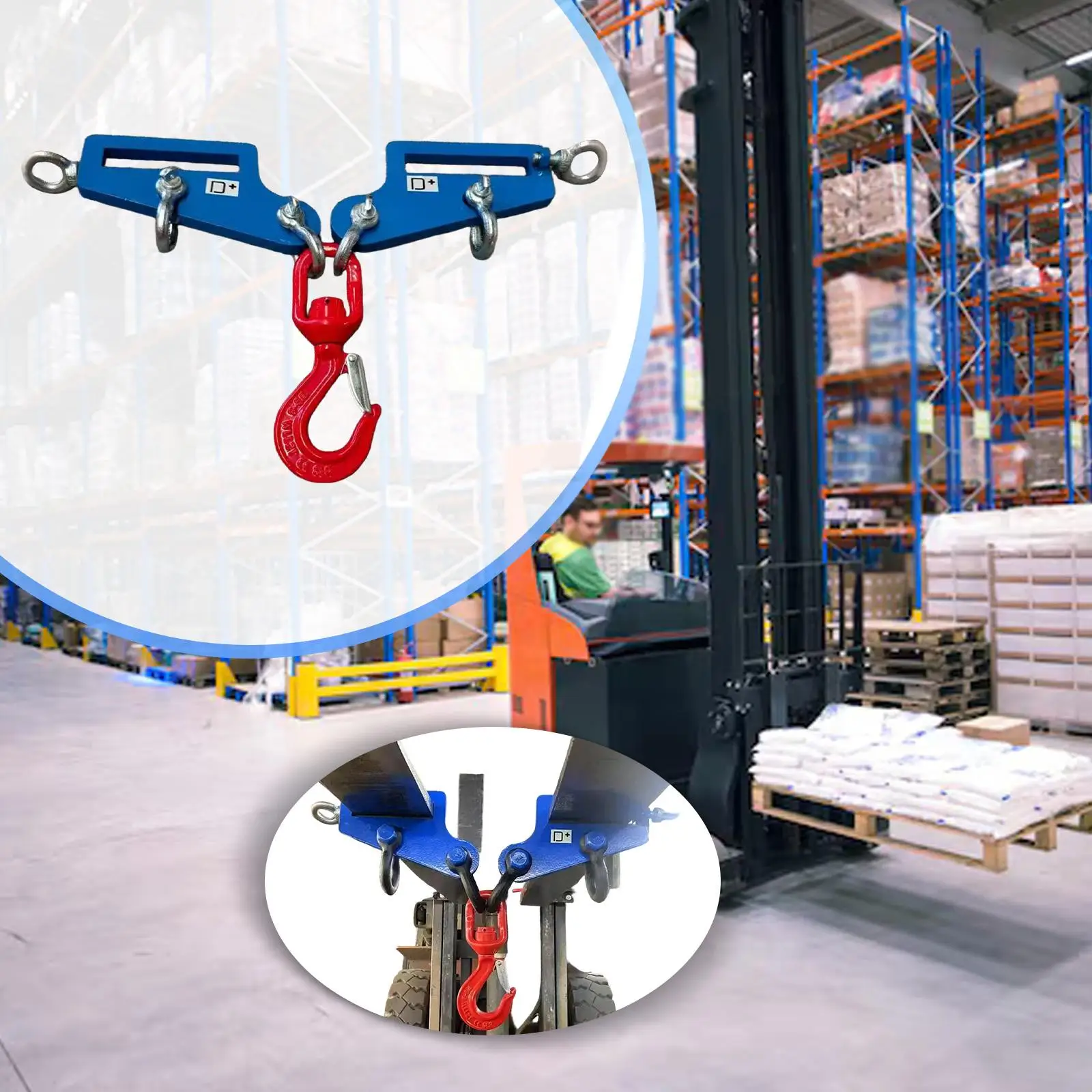 

Крюк для подъема тяжелых грузов для вилочного погрузчика, металлический, бесшовный, для промышленной обработки грузов на складе