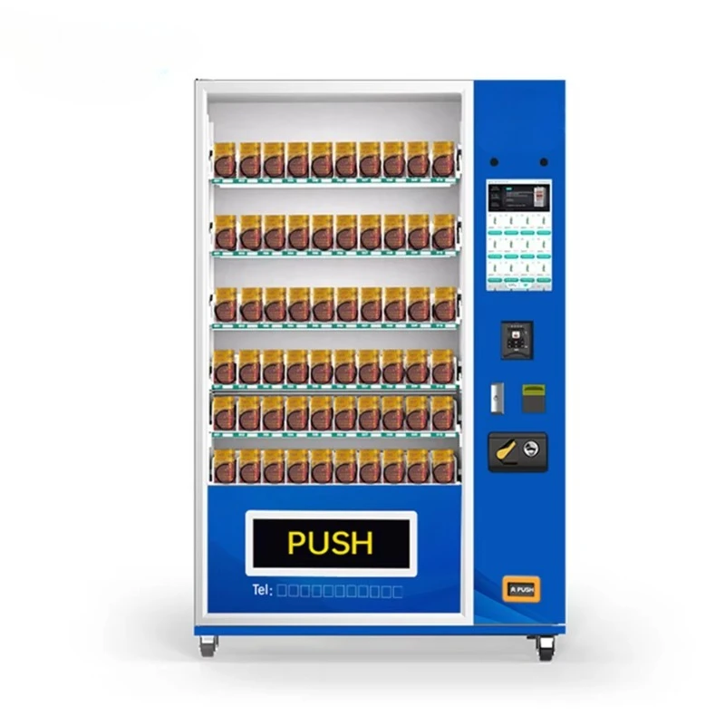 Cigarette Vending Machine Supports cloud management 15.6inch Touchscreen 300-600 Pcs Capacity for Shopping Mall