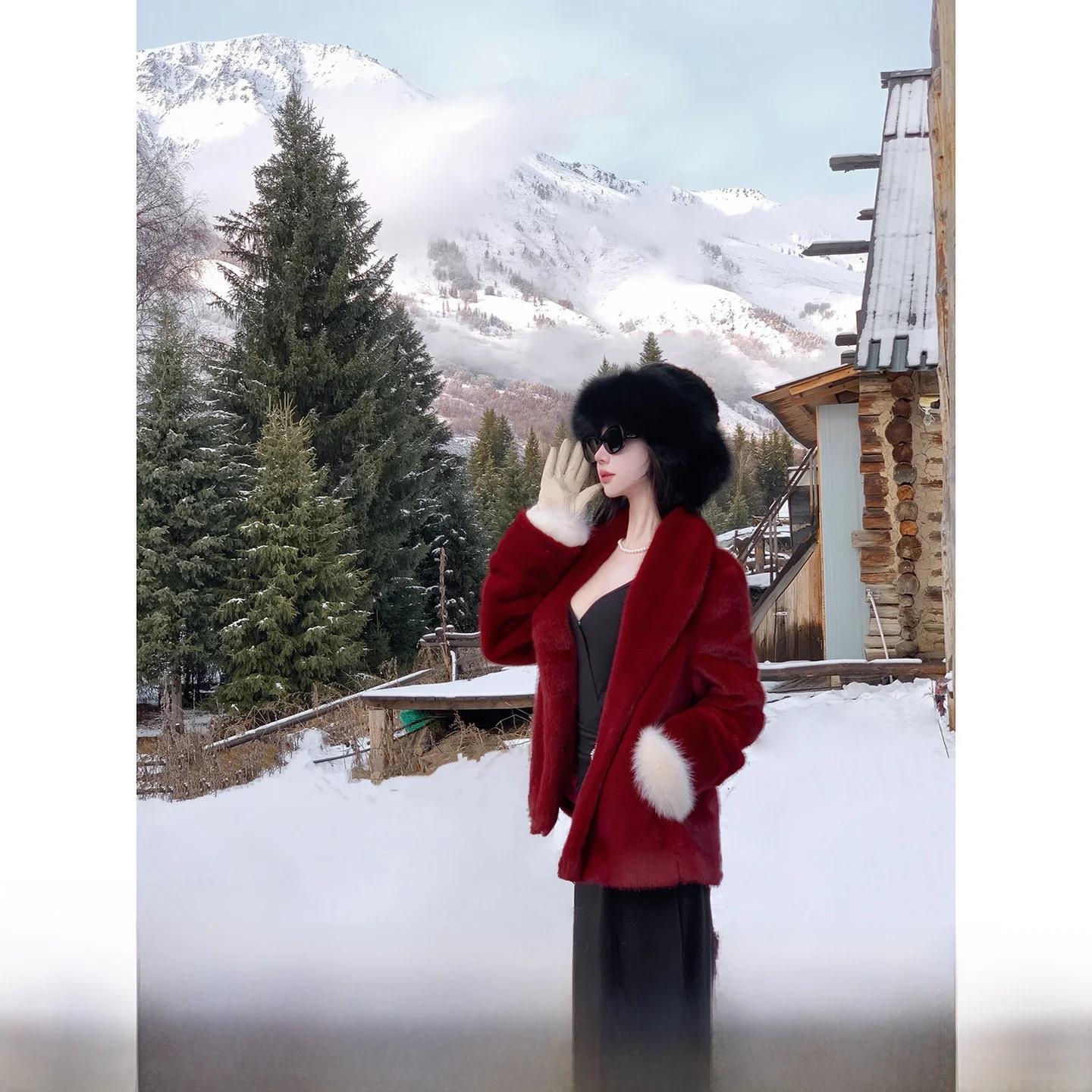 

Новая осенне-зимняя женская куртка из искусственного меха под норку, экологичная, теплая, из экокожи, класса люкс, прямого кроя