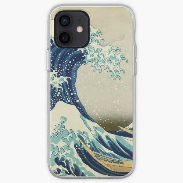 The Great Wave Off Kanagawa Hokusai 18  Phone Case Customizable for iPhone X XS XR Max 6 6S 7 8 Plus 11 12 13 14 Pro Max Mini