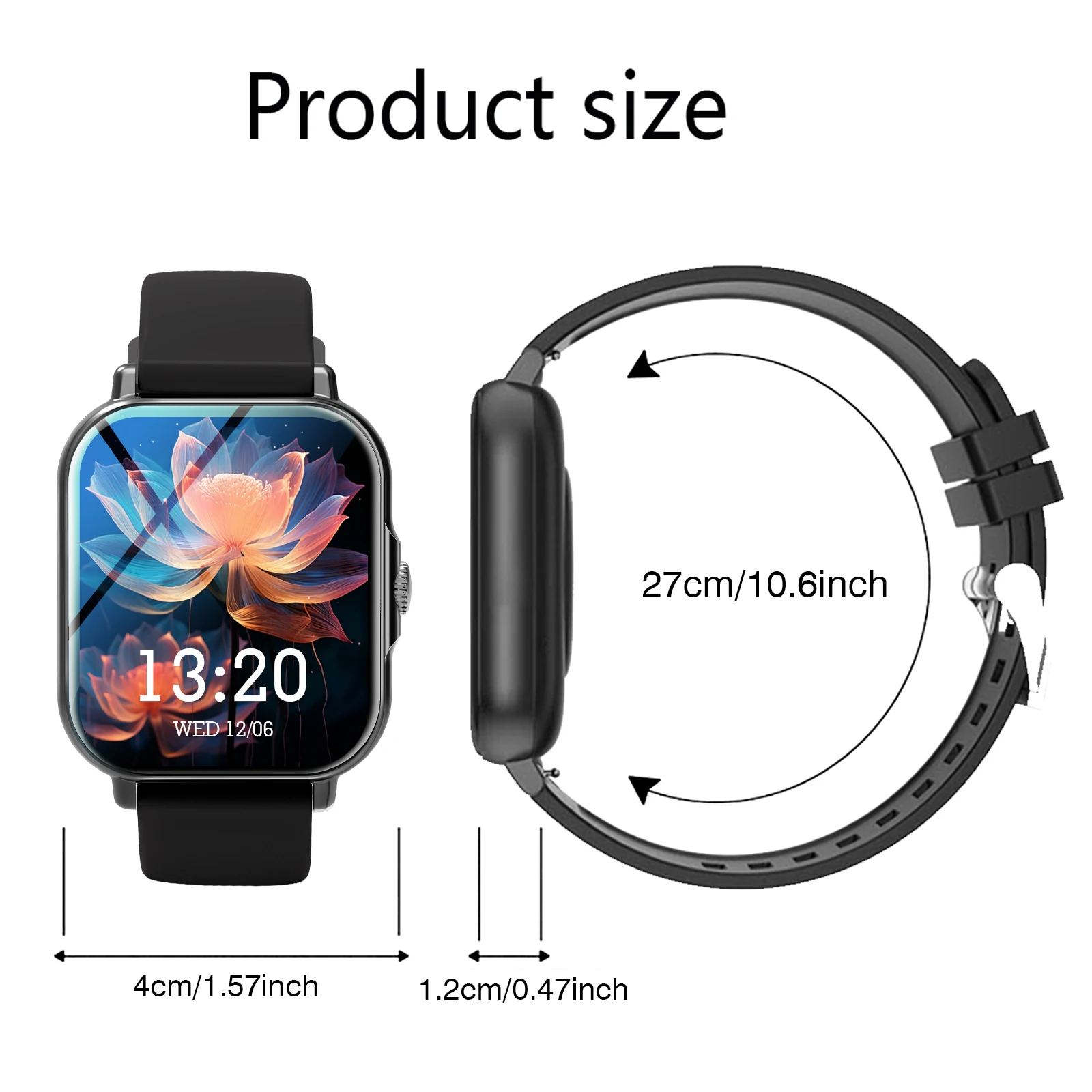 Unisex Children's Smart Watch - HD Call Answer Music Player Sedentary Alert Photo Storage Custom Wallpapers Holiday Gift