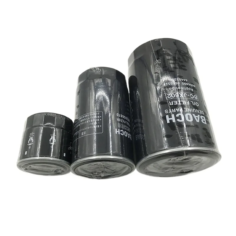 Suitable for excavator accessories, Hitachi Zax120 200 240 270 350-6 engine oil filter cartridge, diesel filter cartridge