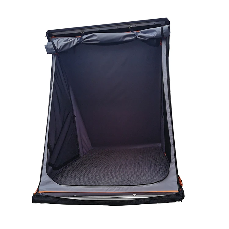 je- Ultra-Lightweight Closed Thinnest Aluminum Structure Soft Top Triangle Roof Top Tent